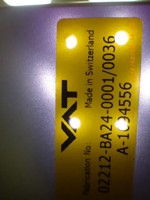 VAT 02212-BA24-0001/0036 銘板写真(2/2)