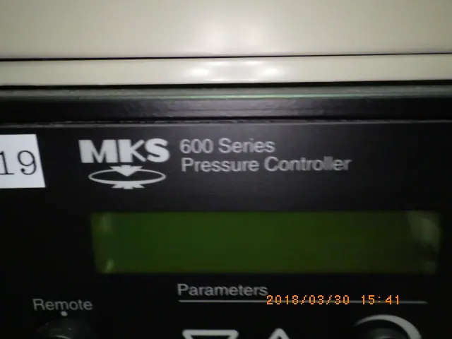 MKS 600Series 銘板写真(2/2)
