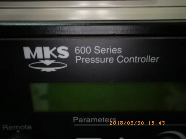 MKS 600Series 銘板写真(2/2)