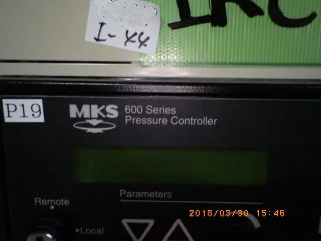 MKS 600Series 銘板写真(2/2)