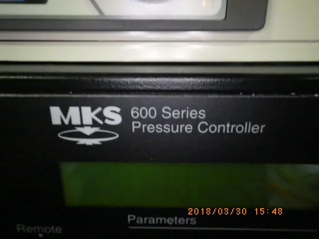 MKS 600Series 銘板写真(2/2)