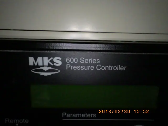 MKS 600Series 銘板写真(2/2)