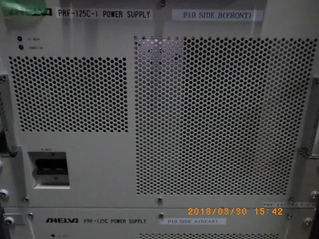 アネルバ ANELVA PRF-125C-1 外観写真(1/2)