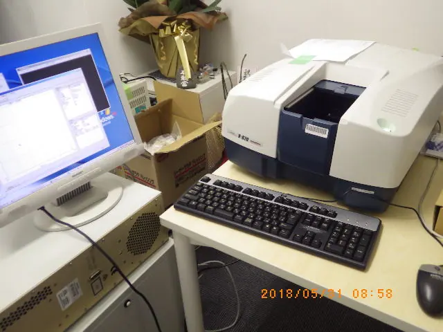 日本分光（Jasco） V-670（UV-Vis・蛍光）の当社取扱品