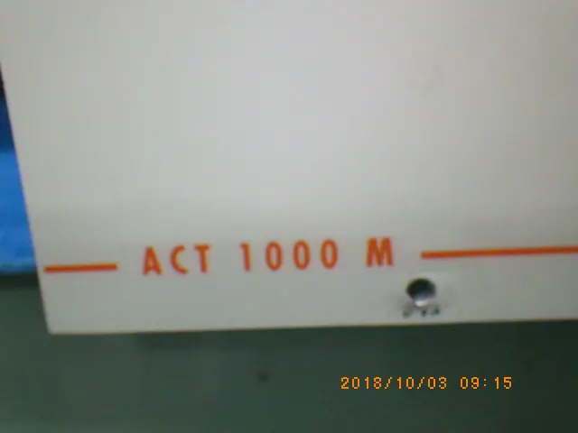 アルカテル Alcatel ACT1000 銘板写真(2/2)