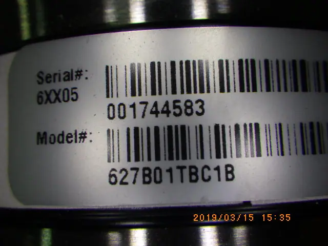 MKS TYPE113/Model627B 銘板写真(2/2)