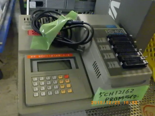 アバールデータ AVAL PKW-1100 銘板写真(2/2)