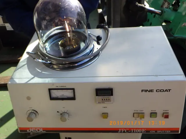 日本電子 Jeol JFC-1100E 外観写真(1/2)