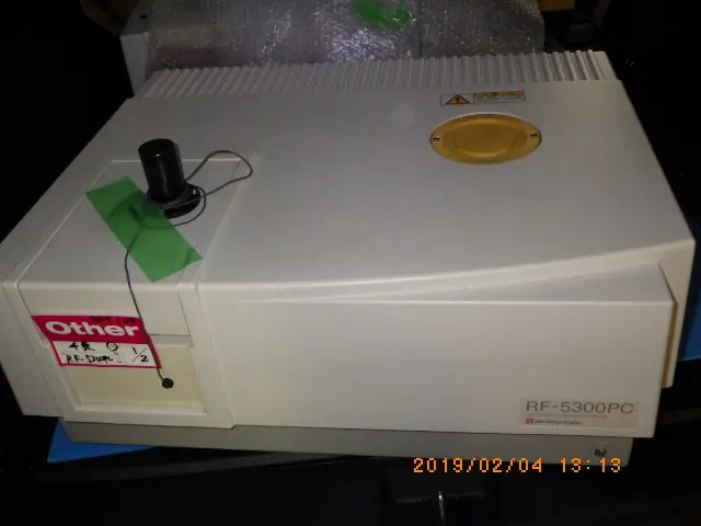 島津製作所 Shimadzu RF5300(PC)S 外観写真(1/2)