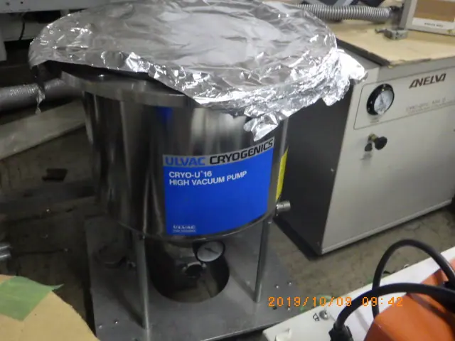 アルバック Ulvac CRYO-U16U 外観写真(1/2)