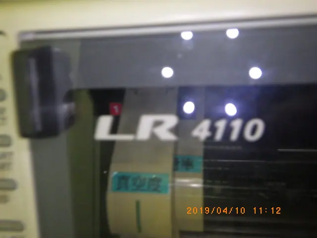 横河電機/横河計測 Yokogawa LT4110 銘板写真(2/2)