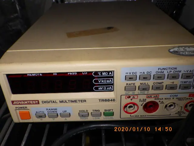 アドバンテスト/ADC Advantest TR6846 外観写真(1/2)