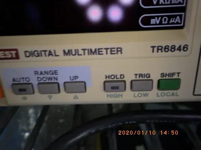 アドバンテスト/ADC Advantest TR6846 銘板写真(2/2)