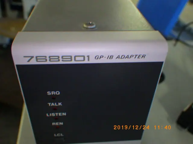 横河電機/横河計測 Yokogawa 768901 銘板写真(2/2)