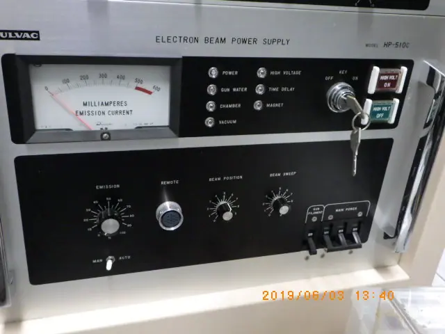 アルバック Ulvac HP-510C 外観写真(1/2)