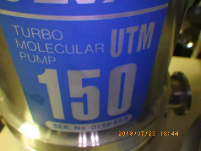 アルバック Ulvac UTM-150 銘板写真(2/2)