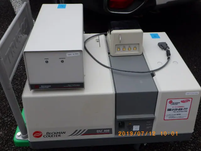 ベックマンコールター（BeckmanCoulter） DU-800（UV-Vis・蛍光）の当社取扱品