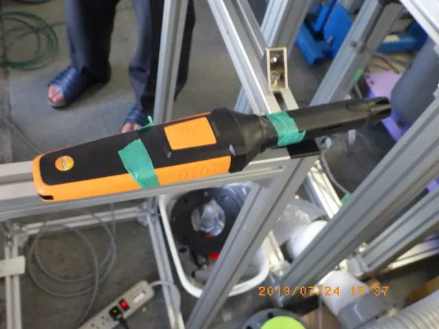 テストー(testo) testo 440 銘板写真(2/2)