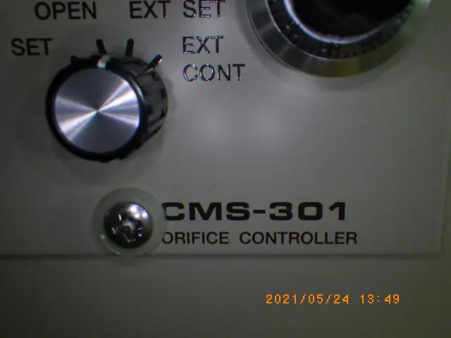 アネルバ ANELVA CMS-301 銘板写真(2/2)