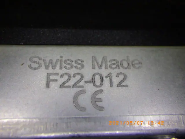 VAT F22-012 銘板写真(2/2)