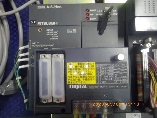 三菱電機 Mitsubishi A1SJHCPU 外観写真(1/2)