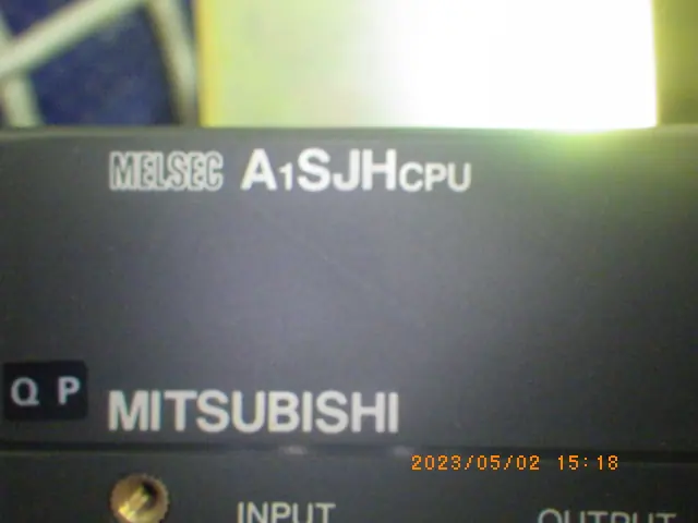 三菱電機 Mitsubishi A1SJHCPU 銘板写真(2/2)