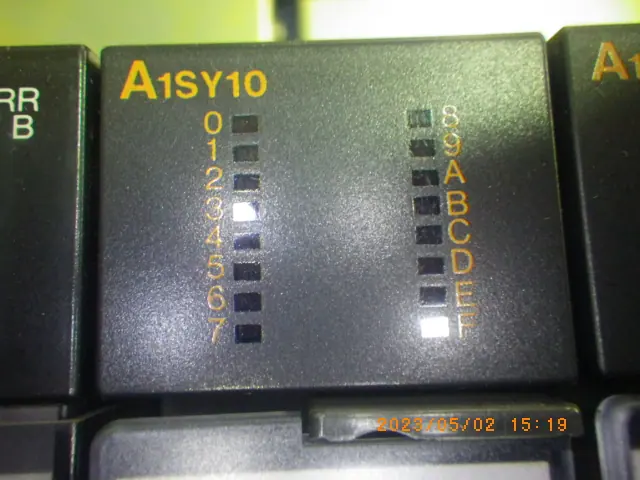 三菱電機 Mitsubishi A1SY10 銘板写真(2/2)