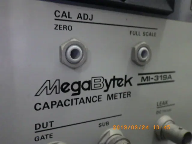 MEGABYTEK MI-319A 銘板写真(2/2)