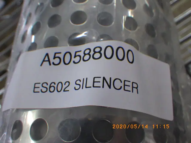 エドワーズ Edwards ES602 銘板写真(2/2)