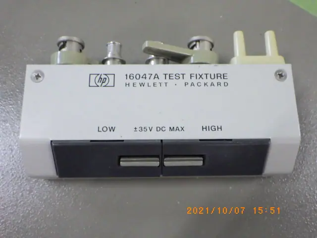 キーサイト(HP/アジレント) Keysight 16047A 外観写真(1/2)