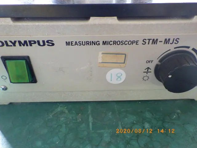 オリンパス Olympus STM-MJS 銘板写真(2/2)