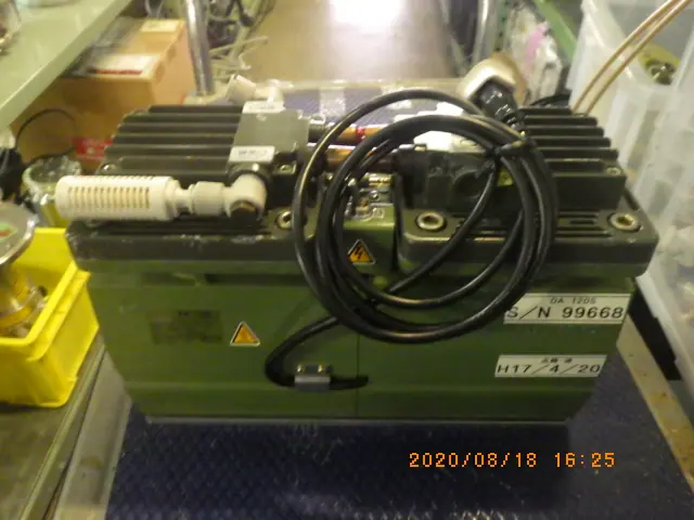 アルバック Ulvac DA-120S 外観写真(1/2)