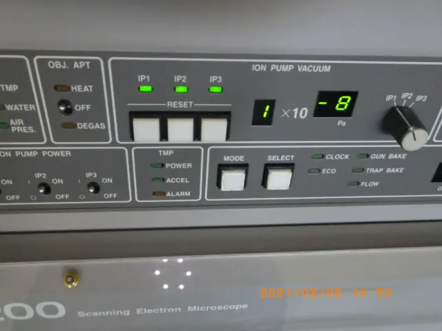 日立 Hitachi S-5200 銘板写真(2/2)