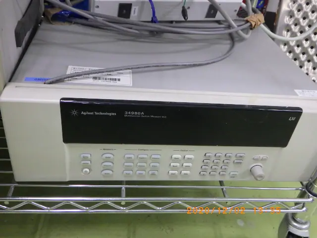キーサイト(HP/アジレント) Keysight 34980A 外観写真(1/2)