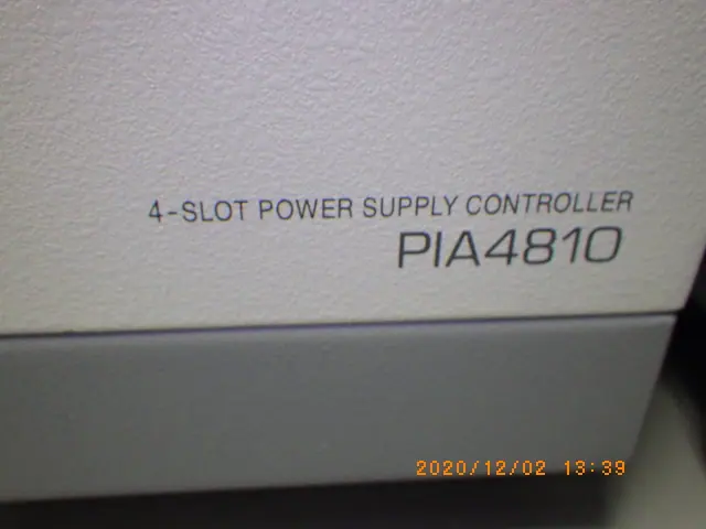 菊水電子工業 Kikusui PIA4810 銘板写真(2/2)