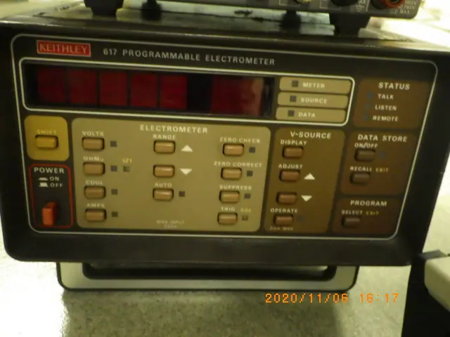 ケースレイ Keithley 617 外観写真(1/2)