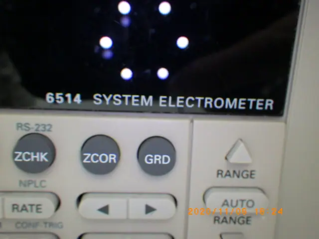 ケースレイ Keithley 6514 銘板写真(2/2)