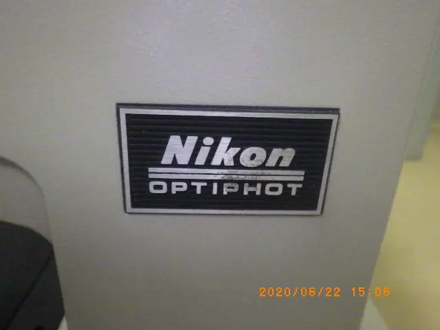 ニコン Nikon OPTIPHOT-POL 銘板写真(2/2)