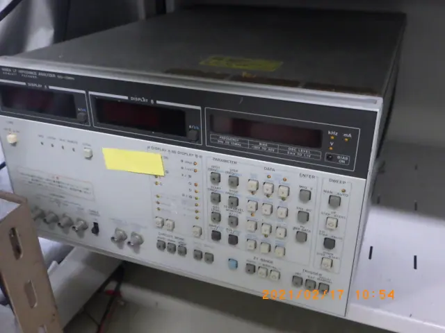 キーサイト(HP/アジレント) Keysight 4192A 外観写真(1/2)