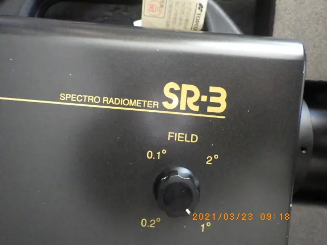 トプコン Topcon SR-3 銘板写真(2/2)