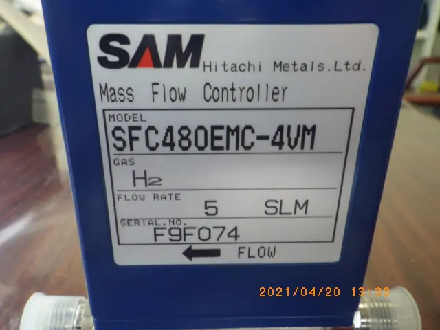 SAM SFC480EMC-4VM 銘板写真(2/2)