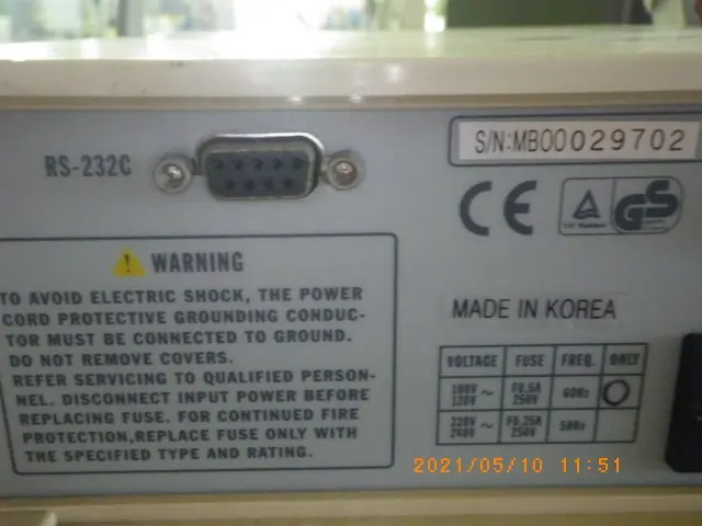 METEX MXD-4660A 写真(4/7)