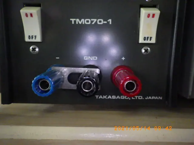 高砂製作所 Takasago TM070-1 銘板写真(2/2)