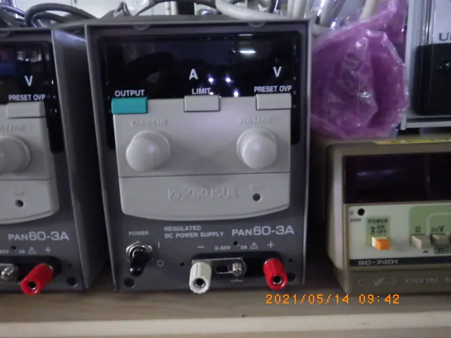 菊水電子工業 Kikusui PAN60-3A 外観写真(1/2)