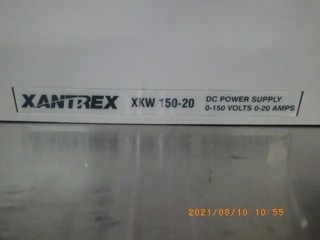 XANTREX XKW150-20 銘板写真(2/2)