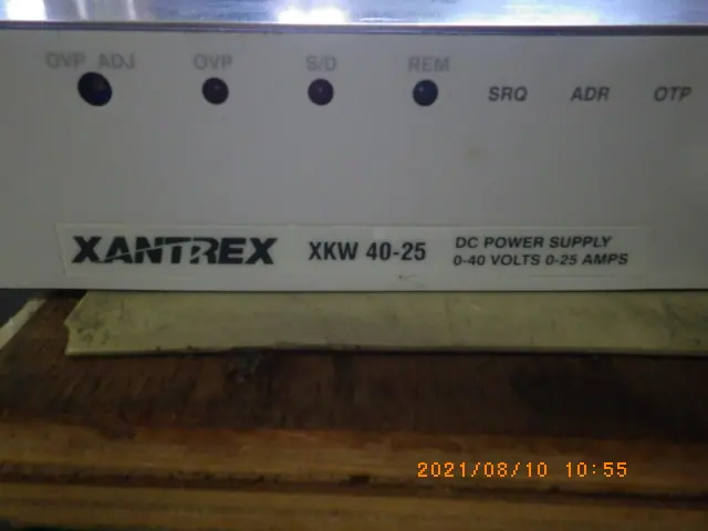 XANTREX XKW40-25 銘板写真(2/2)