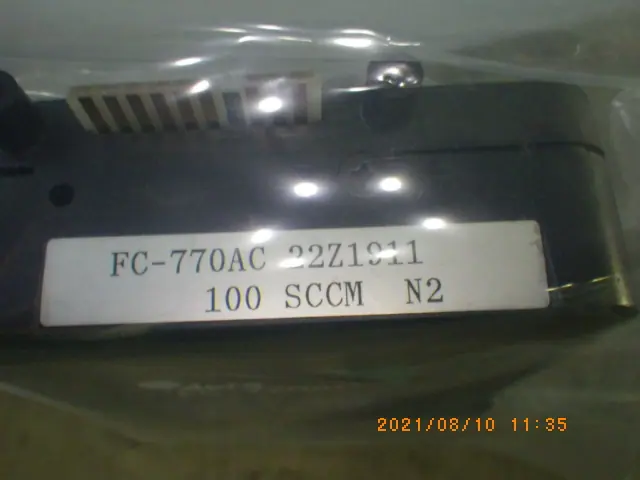 Aera FC-770AC 銘板写真(2/2)