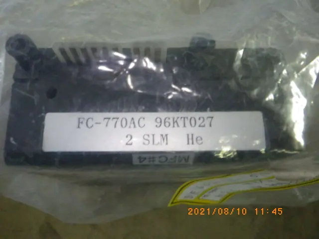 Aera FC-770AC 銘板写真(2/2)