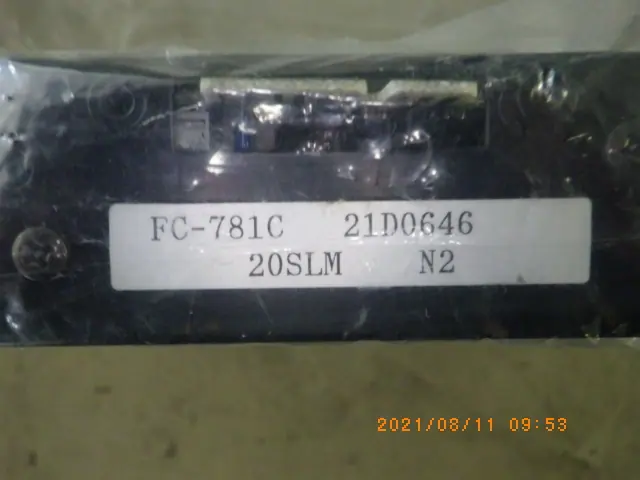 Aera FC-781C 銘板写真(2/2)