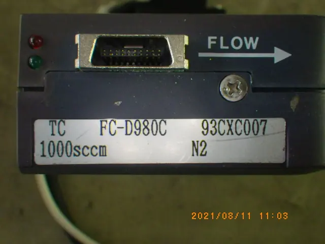 Aera FC-D980 銘板写真(2/2)